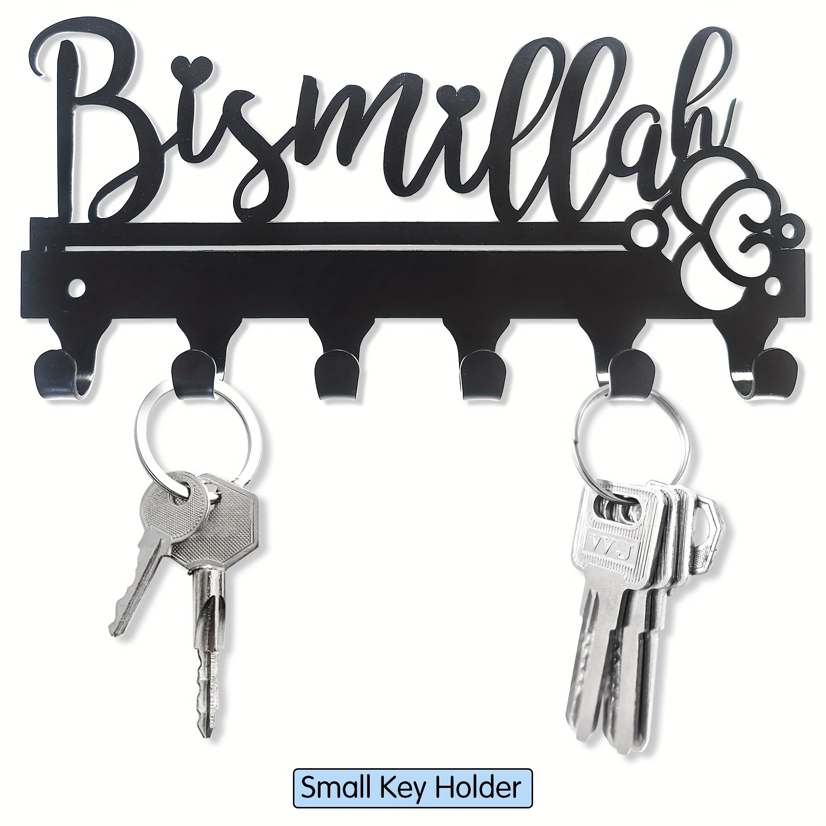 Art Craft Bar - CIFBUY Bismillah Metal Wall Art Key