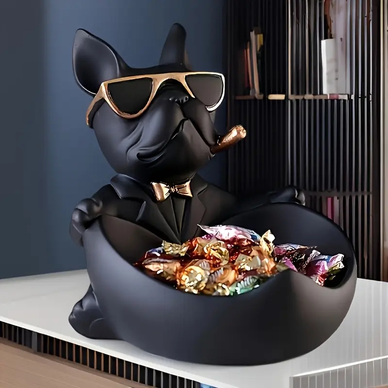 Art And Craft Sunglasses - Creative Sunglasses Cool Dog Statue Bulldog