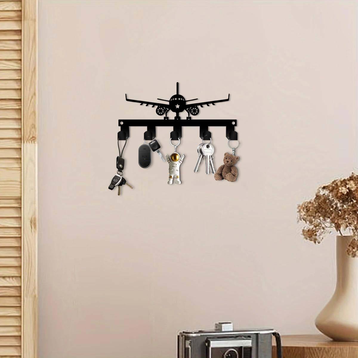 Art Craft Bar - CIFBUY Airplane Metal Wall Art Key