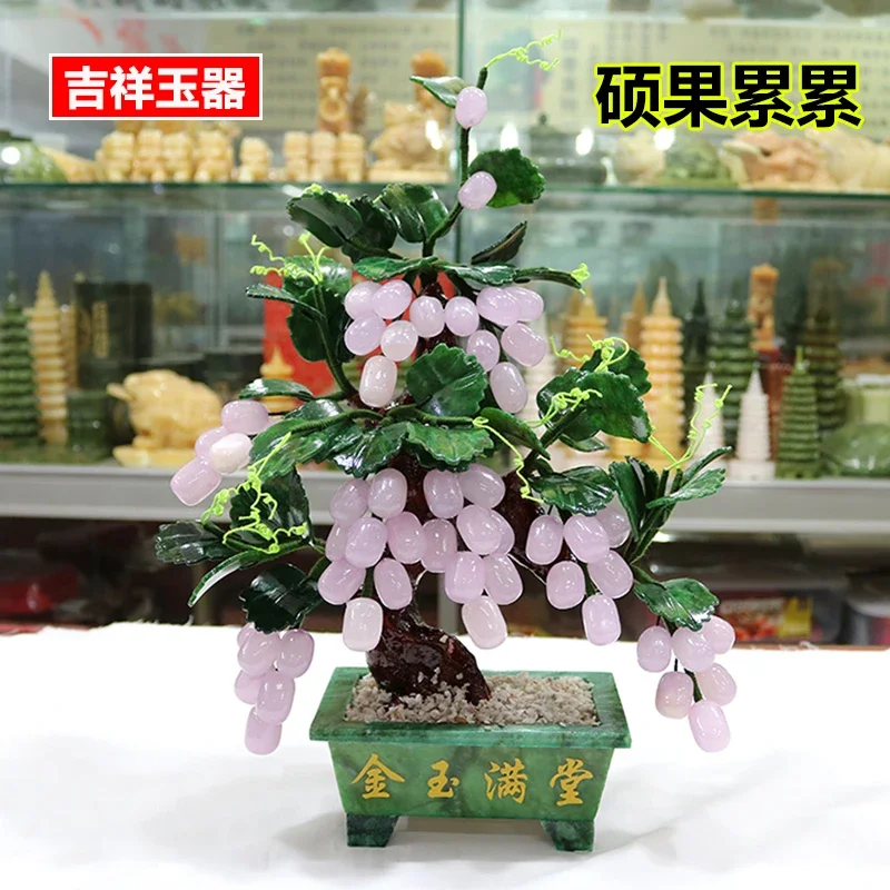 Stone ornament grape tree Zhao - Art Craft Tree 评论和价格