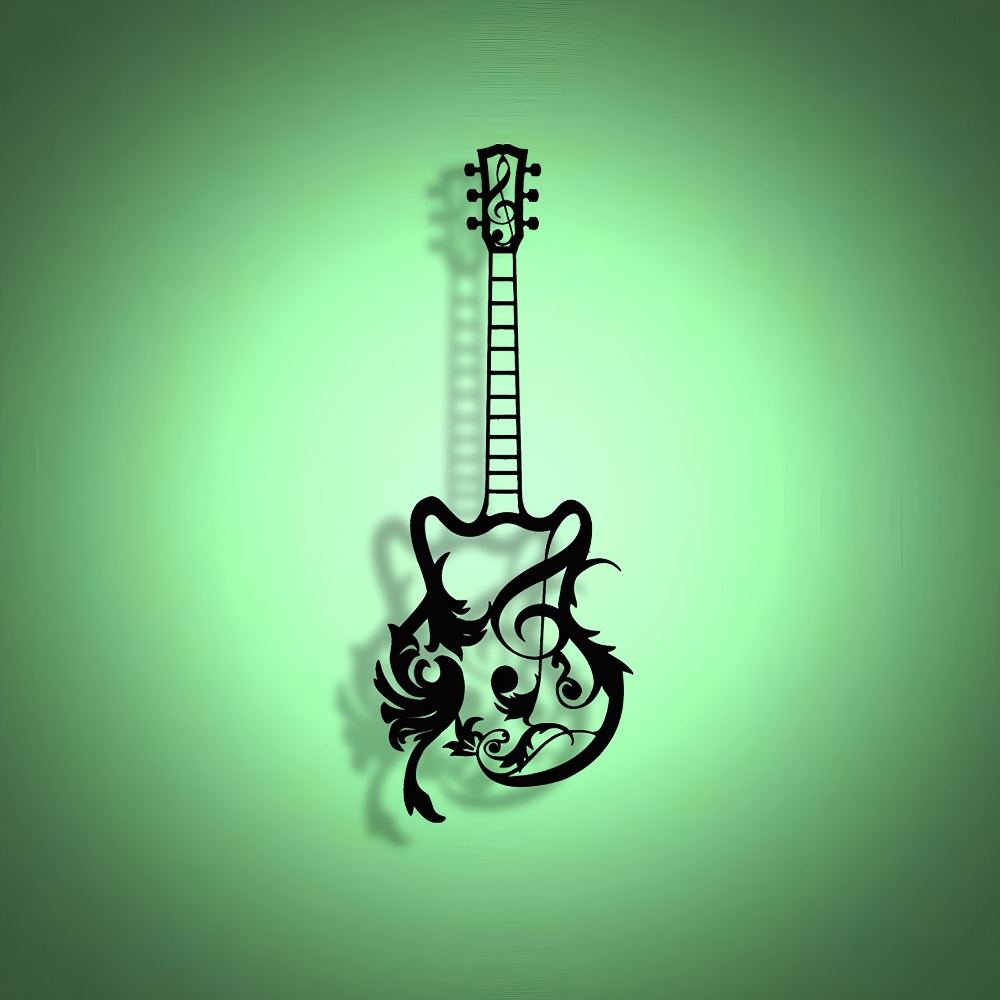 CIFbuy Forged Metal Guitar Wal - Art Craft Bar 评论和价格