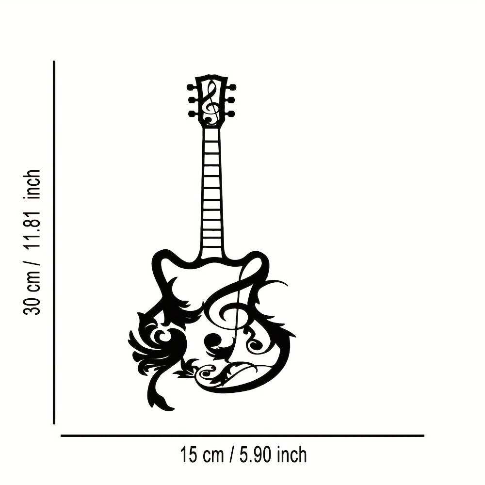 CIFbuy Forged Metal Guitar Wal - Art Craft Bar 评论和价格