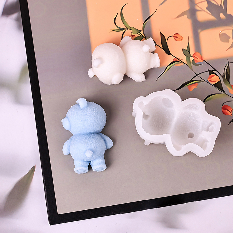 New Cute 3D Sleeping Bear Mous - Art Craft Ice Cream 评论和价格