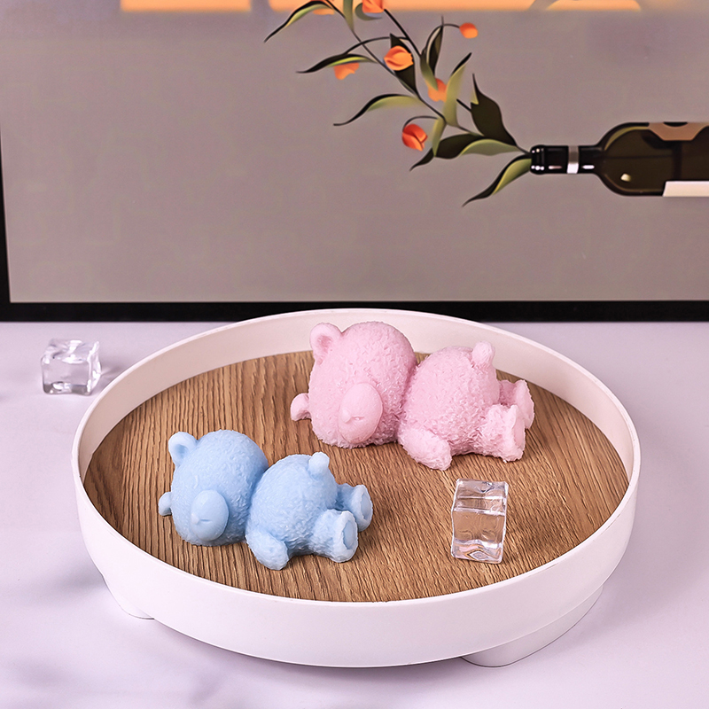 New Cute 3D Sleeping Bear Mous - Art Craft Ice Cream 评论和价格
