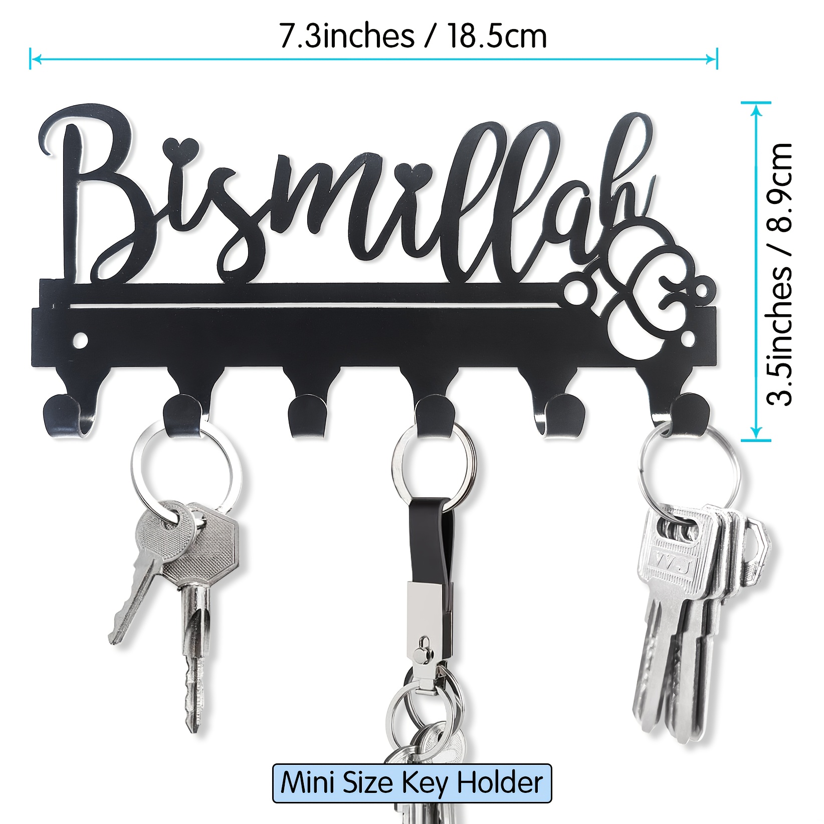 CIFBUY Bismillah Metal Wall Ar - Art Craft Bar 评论和价格