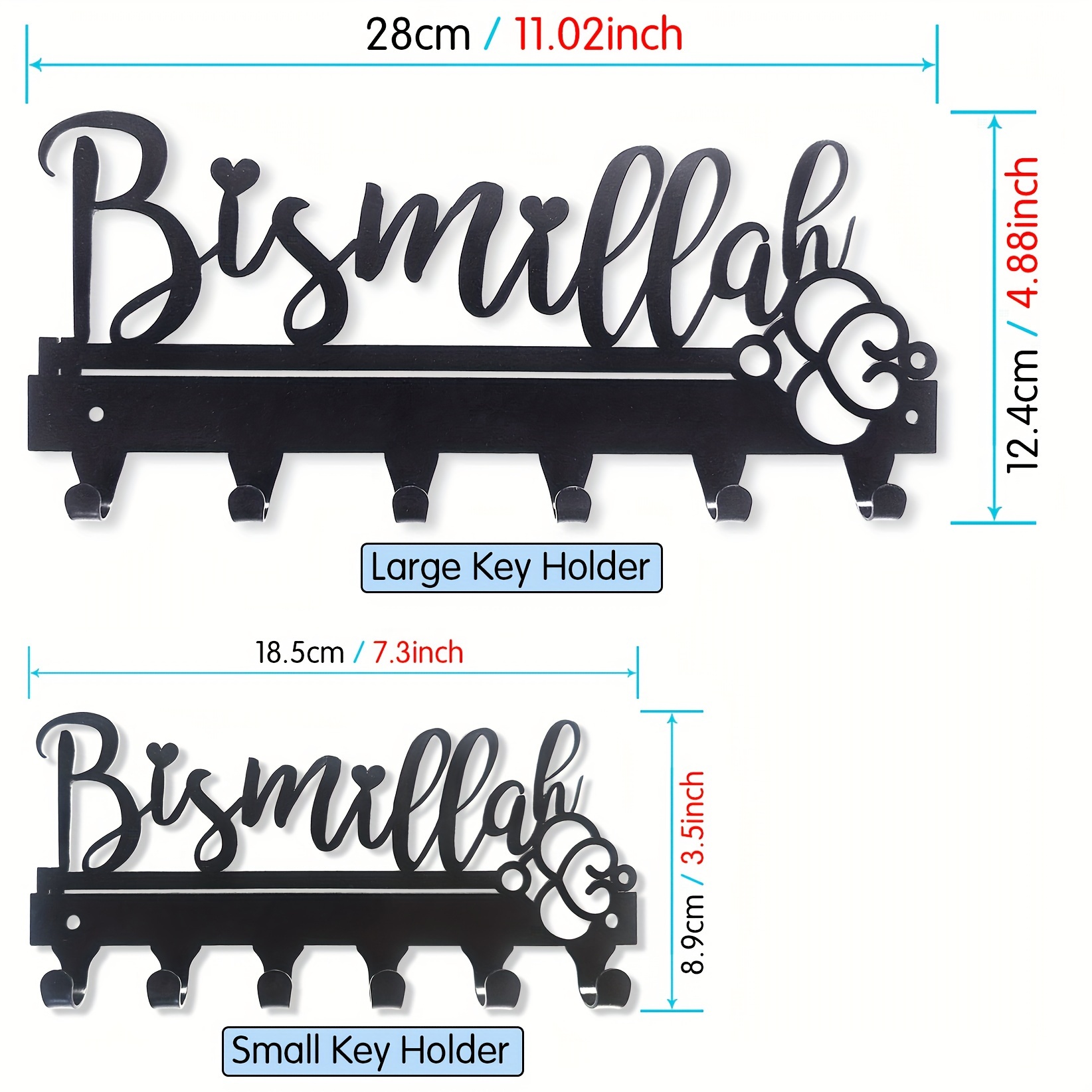 CIFBUY Bismillah Metal Wall Ar - Art Craft Bar 评论和价格