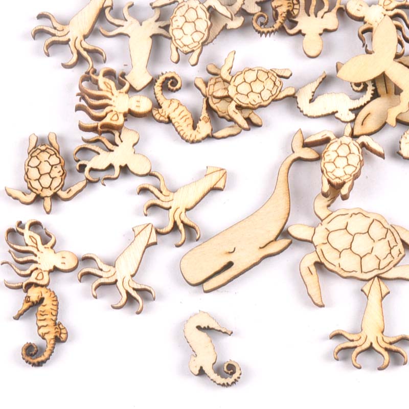 20Pcs 25-40mm Sea Turtle/horse - Art Craft Website 评论和价格