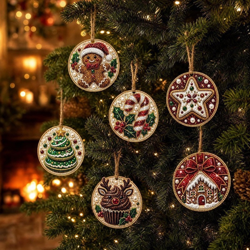 6pcs DIY Diamond Art Painting  - Art Craft Tree 评论和价格