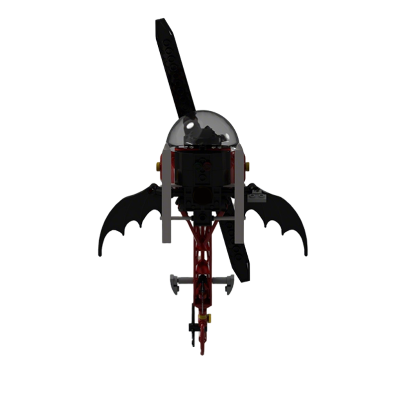 258pcs MOC 66 Batcopter Super  - Art Craft Idea 评论和价格