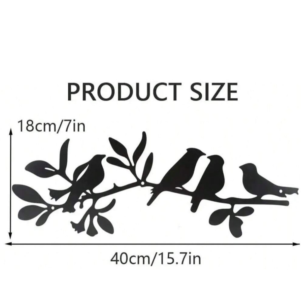 CIFBUY Metal Wall Art Bird On  - Art Craft Tree 评论和价格