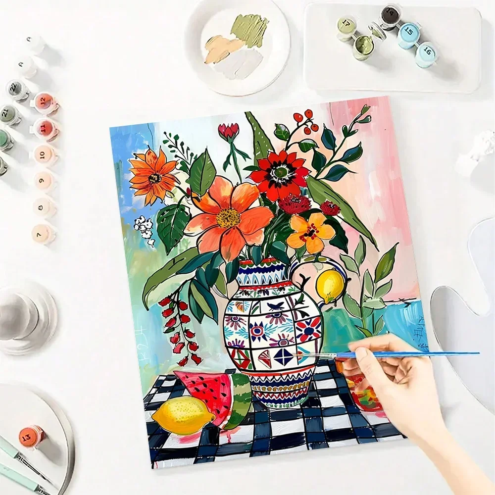 Artistic Flowers Diy Art Paint - Art And Craft Valentine 评论和价格