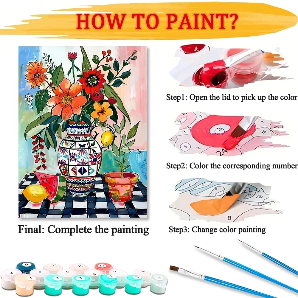 Artistic Flowers Diy Art Paint - Art And Craft Valentine 评论和价格