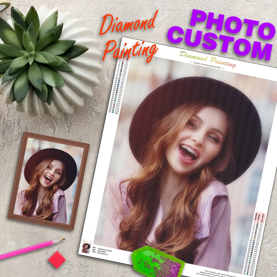 RUOPOTY Photo Custom Diamond A - Art And Craft Valentine 评论和价格