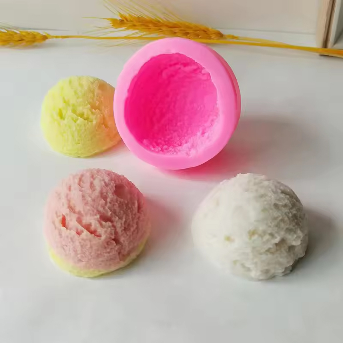 Ice Cream Silicone Mold Scente - Art Craft Ice Cream 评论和价格