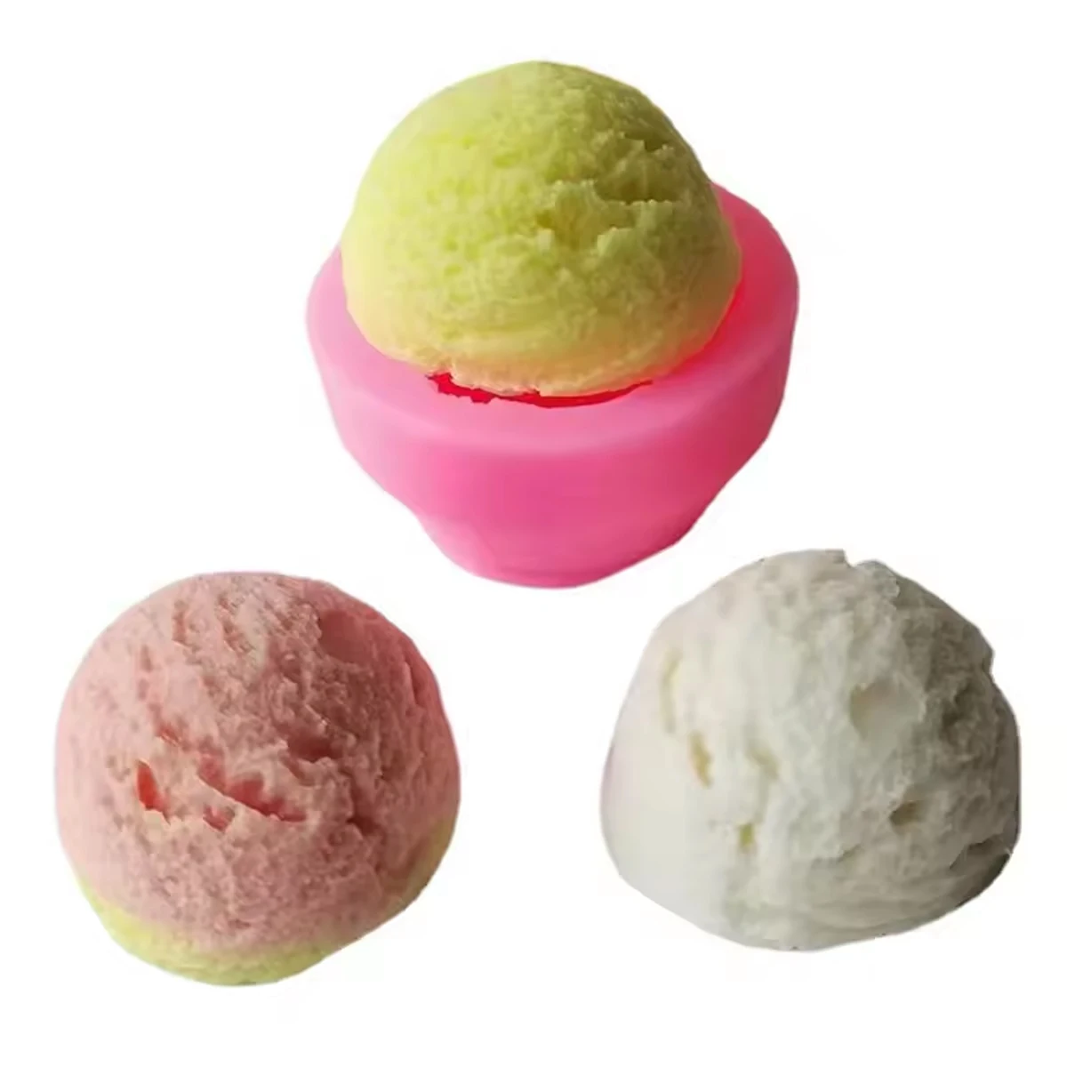 Ice Cream Silicone Mold Scente - Art Craft Ice Cream 评论和价格