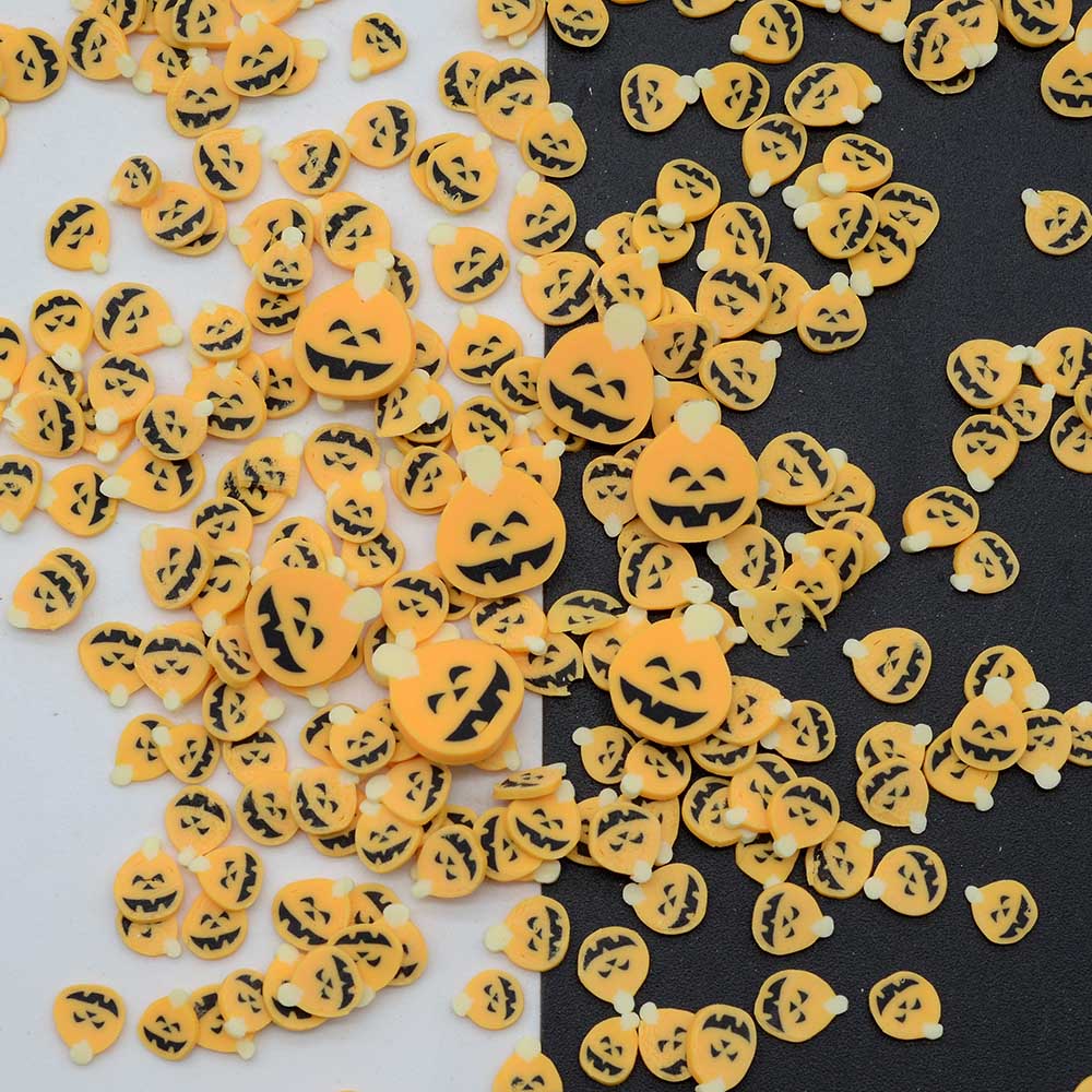100g/Lot Polymer Cute Pumpkin  - Art Craft Flower Making 评论和价格
