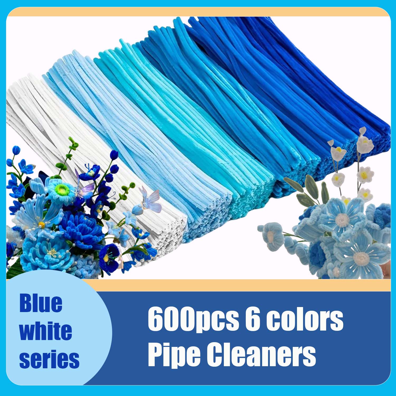 600pcs Multi-Colored, Flower M - Art Craft Flower Making 评论和价格