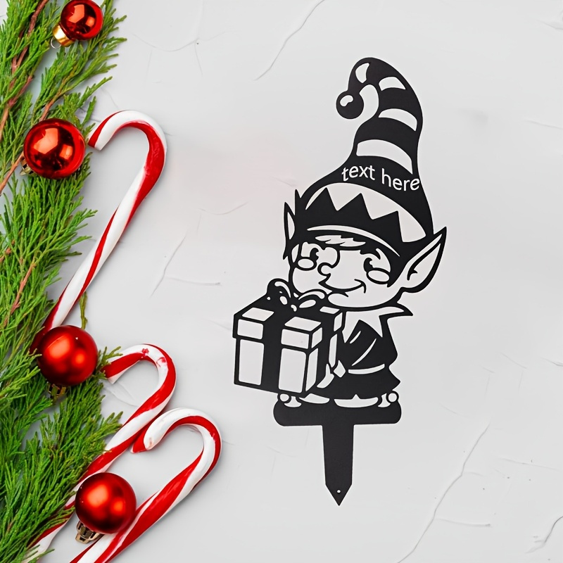 CIFBUY Christmas Elf Metal Wal - Art Craft Bar 评论和价格
