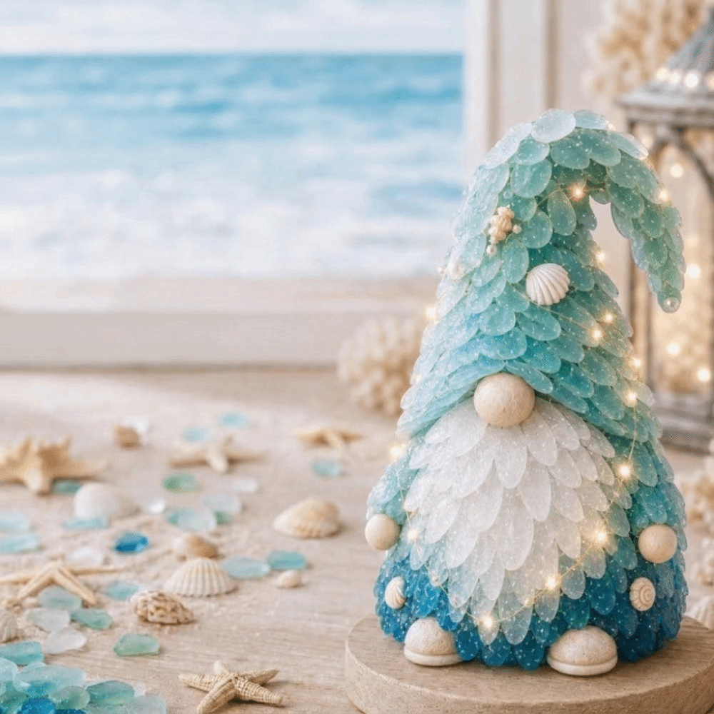 Layer Sea Glass Sea Glass Chri - Art Craft Tree 评论和价格