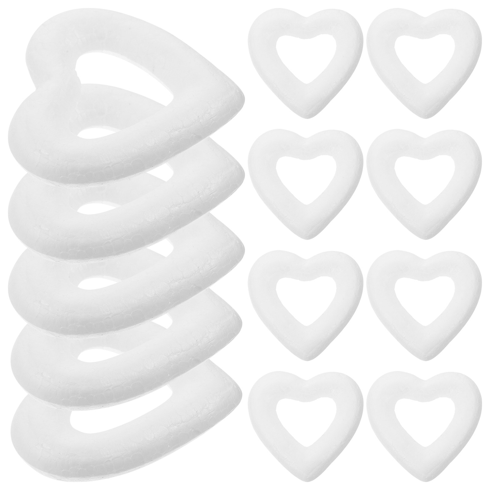 48Pcs 6Cm White Hollow Love He - Art And Craft Valentine 评论和价格