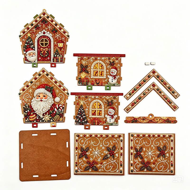 Christmas Cottage Plymagic Diy - Art Craft Website 评论和价格