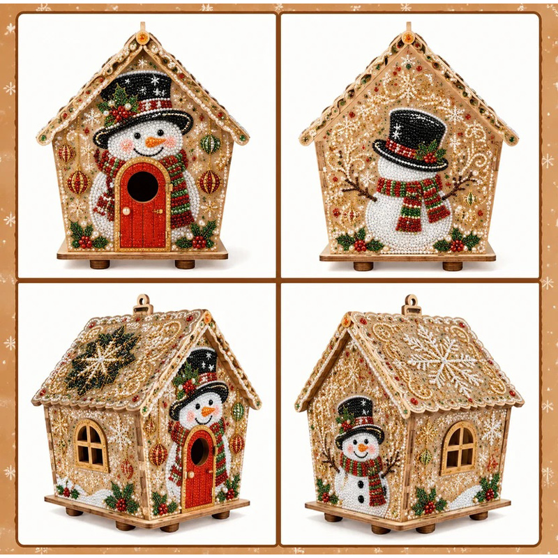 Christmas Cottage Plymagic Diy - Art Craft Website 评论和价格
