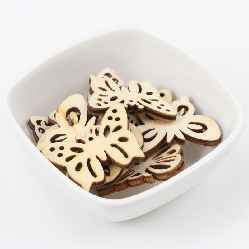 Natual Butterfly Pattern Woode - Art Craft Website 评论和价格