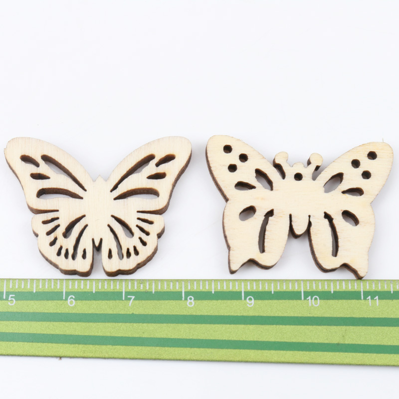 Natual Butterfly Pattern Woode - Art Craft Website 评论和价格