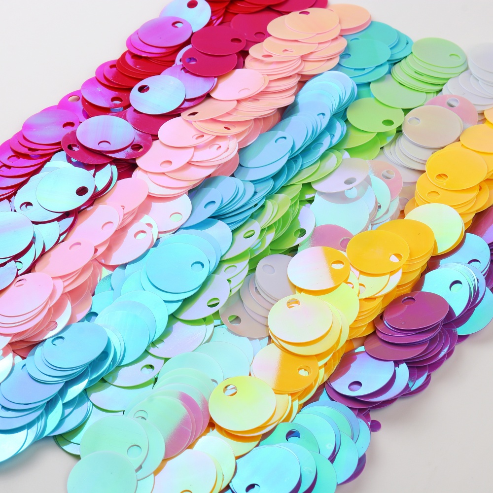 10/20/30mm Large Hole Holograf - Art Craft Flower Making 评论和价格
