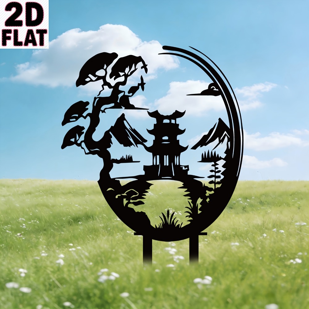 CIFBUY Chinese Pavilion Metal  - Art Craft Bar 评论和价格
