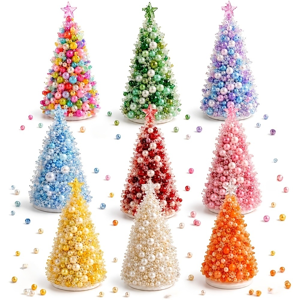 DIY Beaded Christmas Tree Kit, - Art Craft Tree 评论和价格