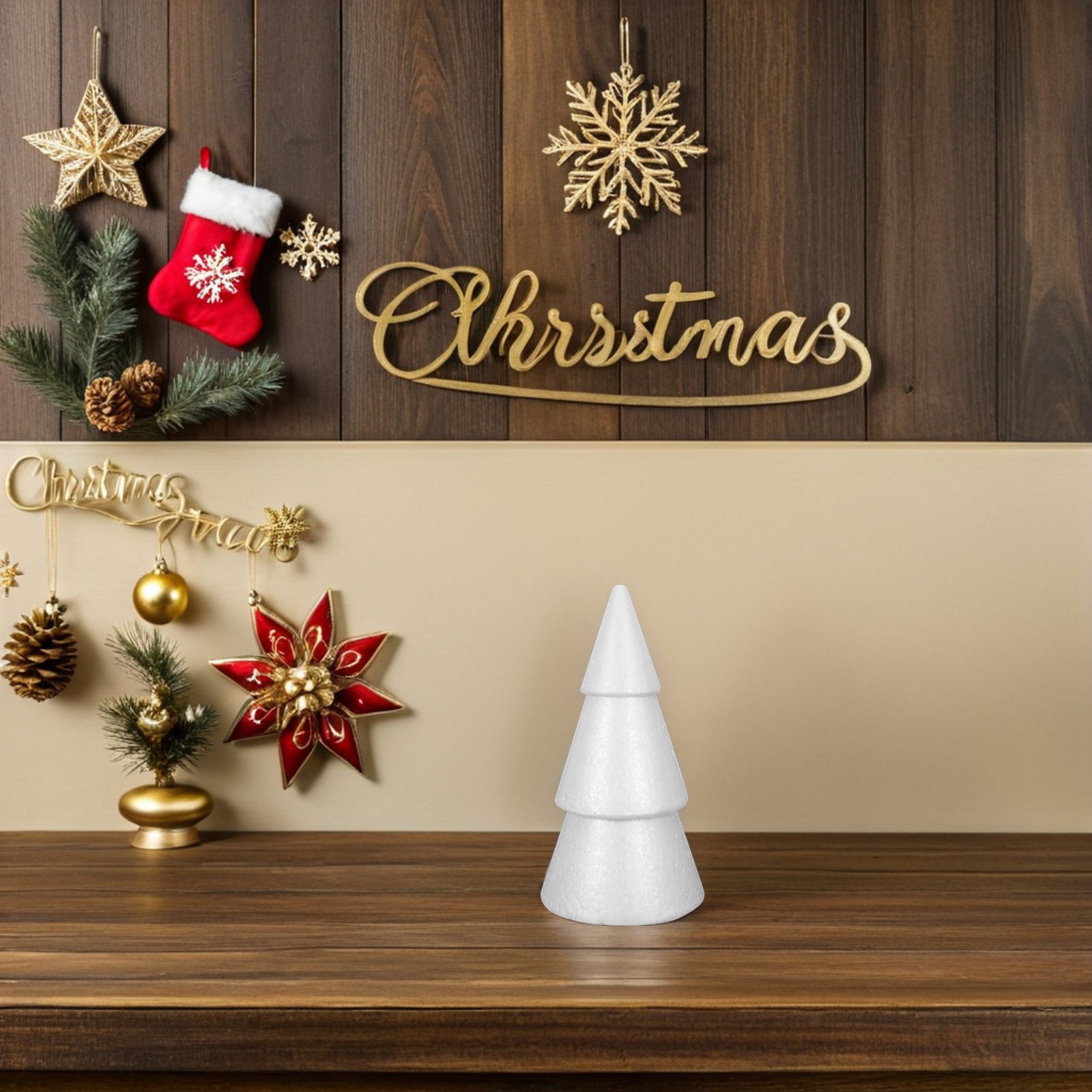 6Pcs Christmas Tree Foam Cones - Art Craft Tree 评论和价格