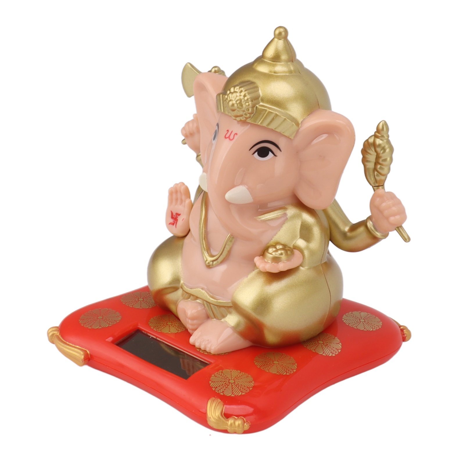 E5 Solar Powered Ganesha Eleph - Art Craft India 评论和价格