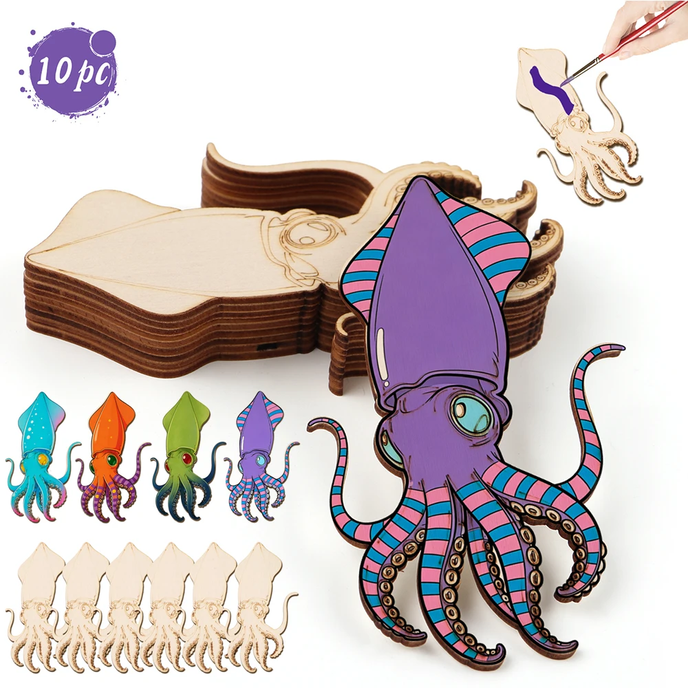 10pcs/set Unfinished Wood Craf - Art Craft Usa 评论和价格