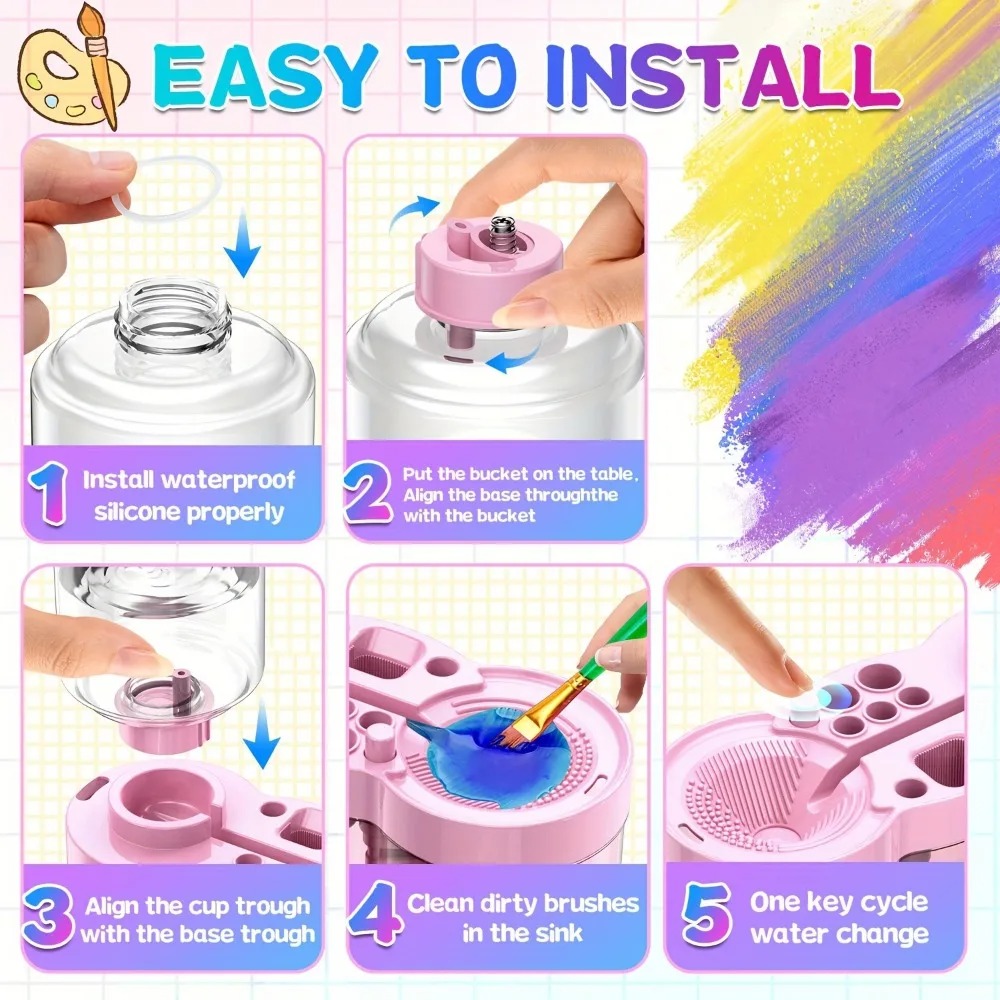 Paint Brush Washer Multifuncti - Art Craft Website 评论和价格