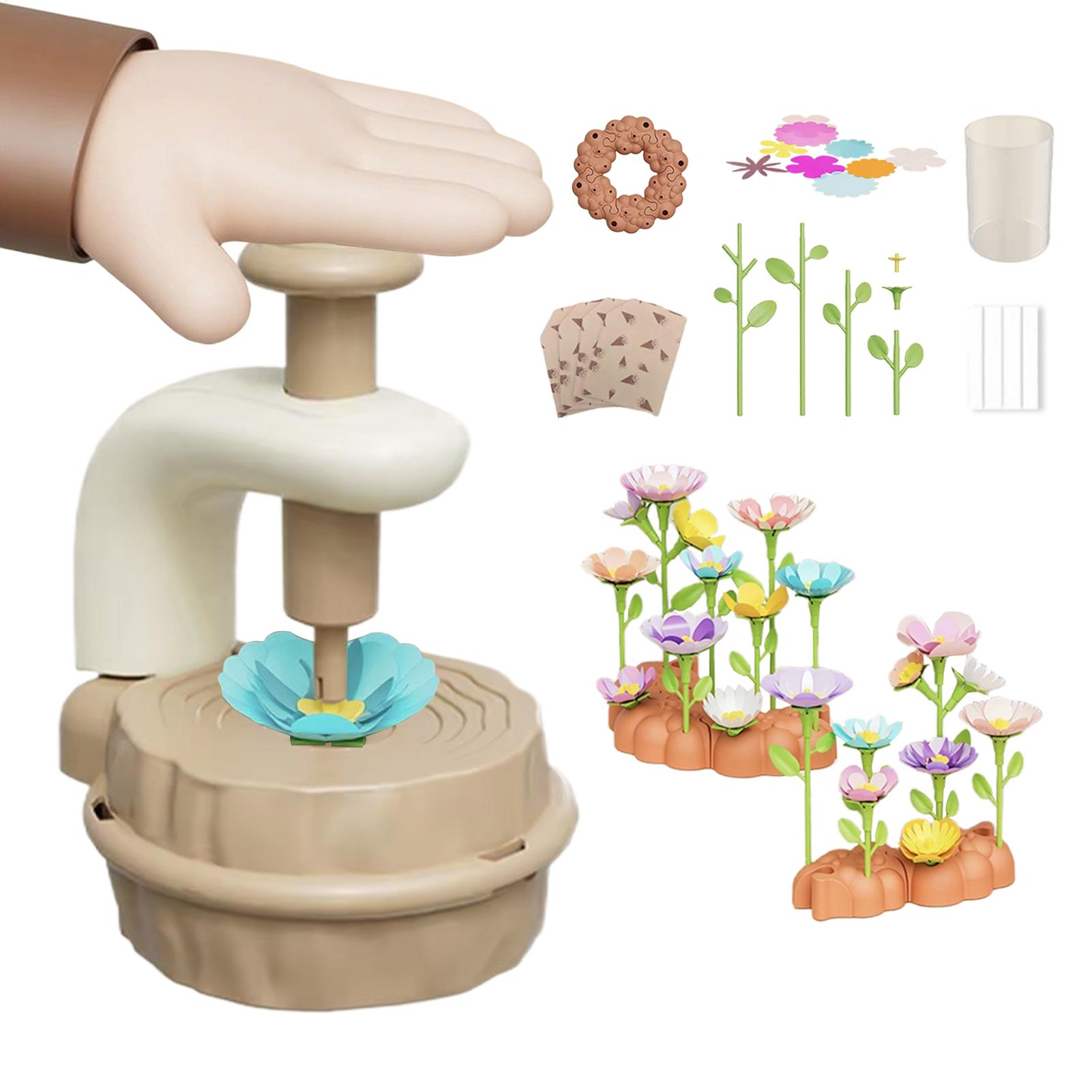 Flower Making Kit Fabric Flowe - Art Craft Flower Making 评论和价格