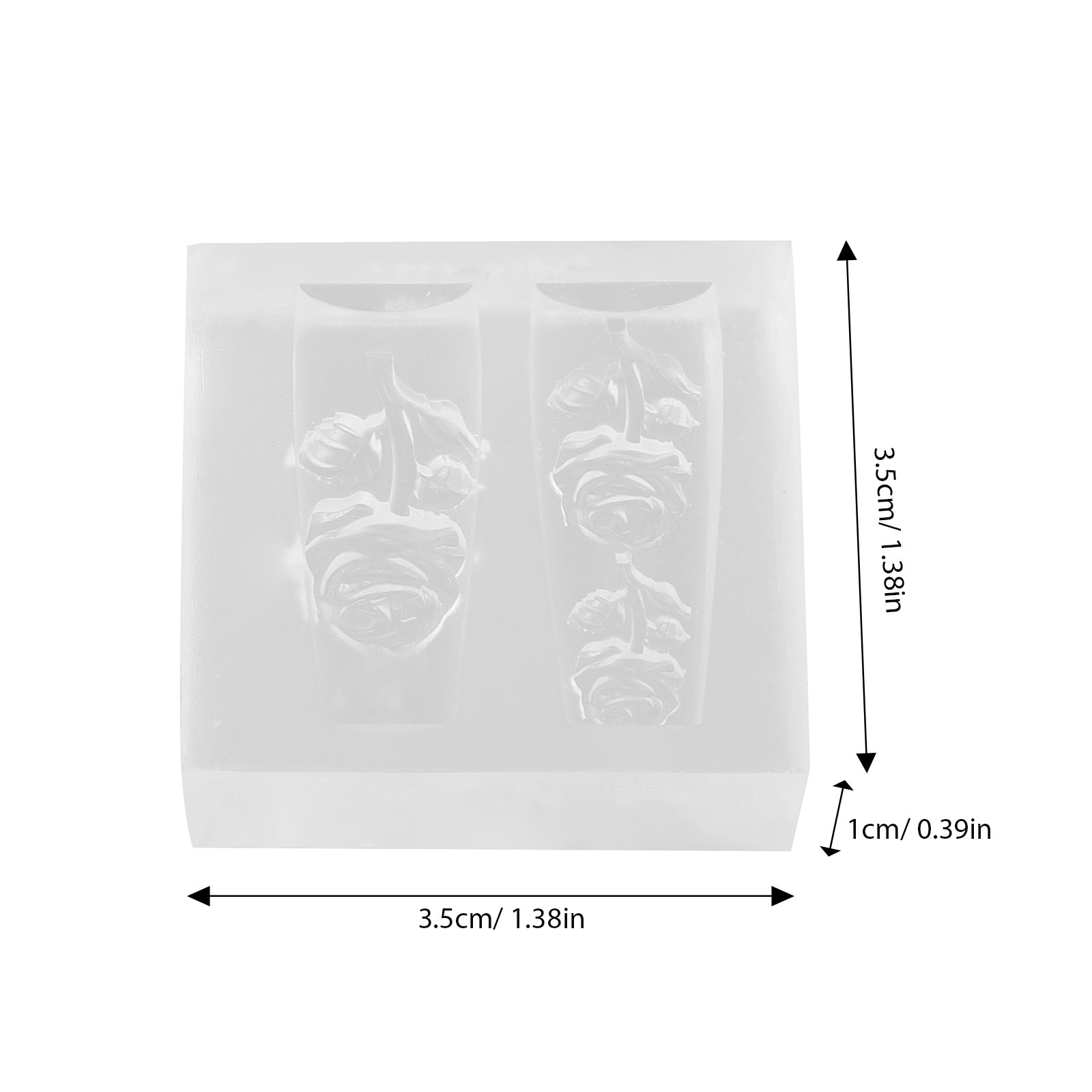 2Pcs Lotus Rose Flower Silicon - Art Craft Flower Making 评论和价格