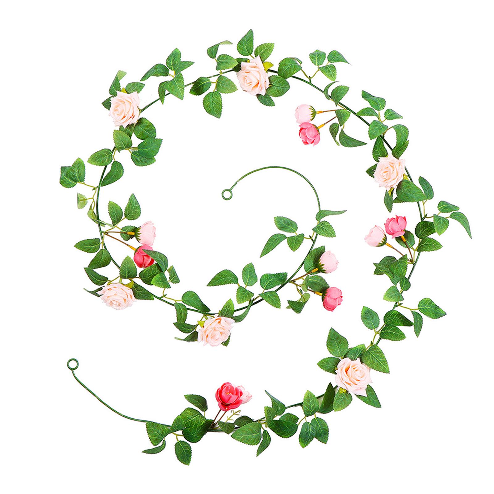 Artificial Rose Garland Art Cr - Art And Craft Valentine 评论和价格