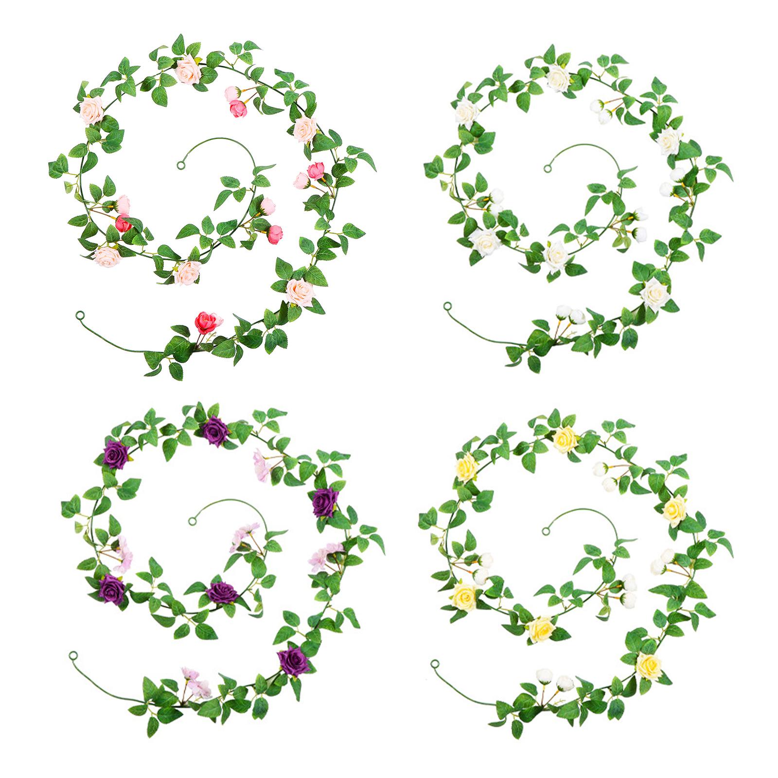 Artificial Rose Garland Art Cr - Art And Craft Valentine 评论和价格