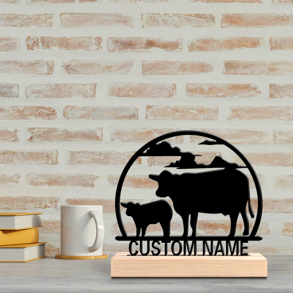 1pc Fashion Cow Customizable N - Art Craft Usa 评论和价格