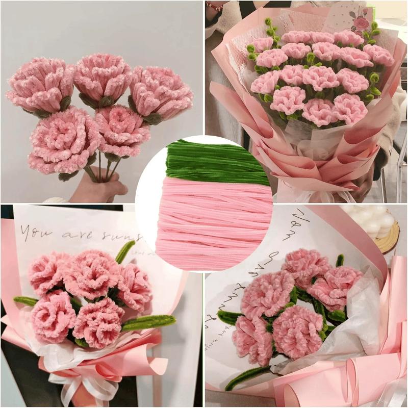 200/300Pcs Chenille Stems 30cm - Art Craft Flower Making 评论和价格