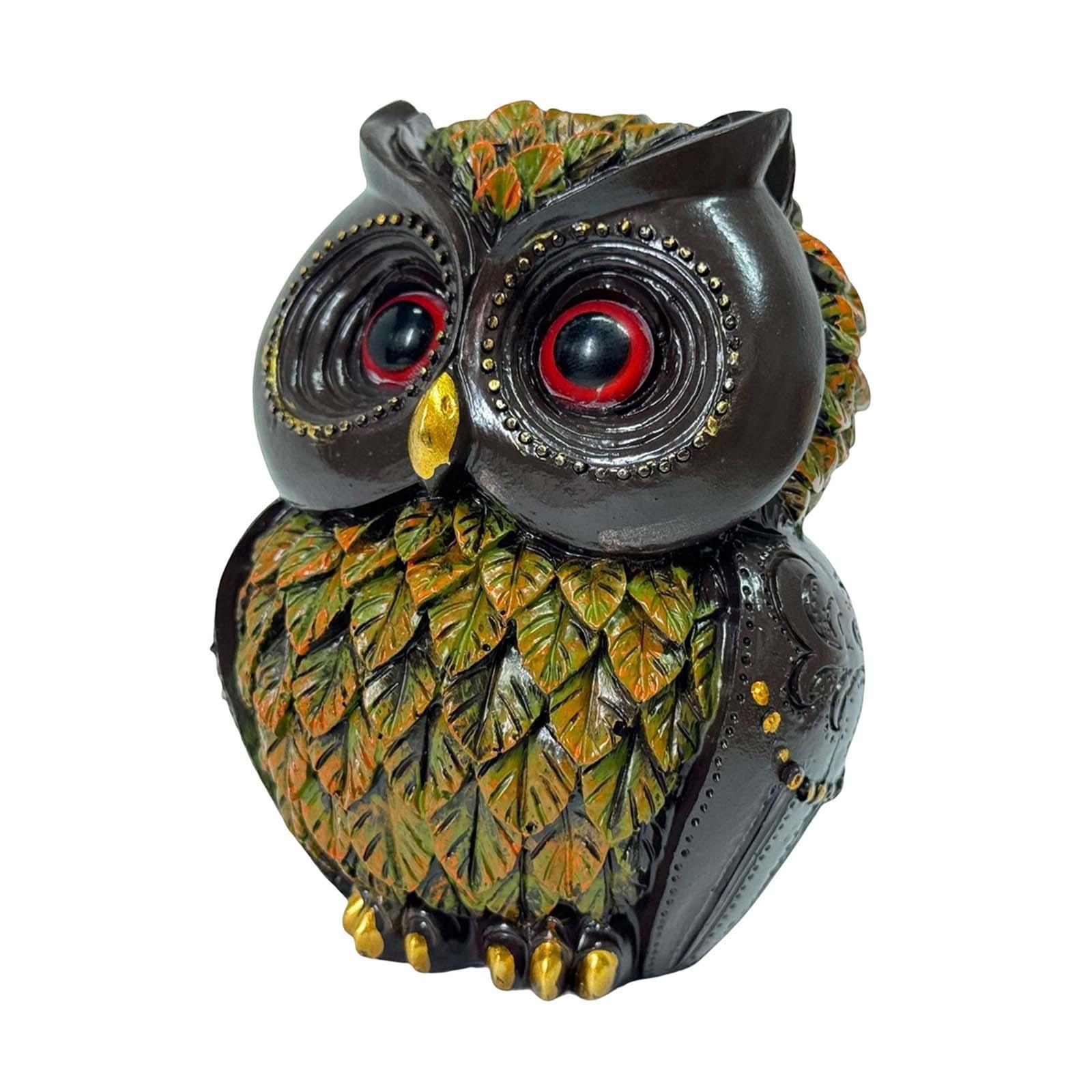 Owl Statue Indoor Figurine Art - Art Craft Bar 评论和价格