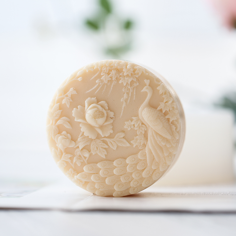 Peacock Flower Pattern Silicon - Art Craft Flower Making 评论和价格