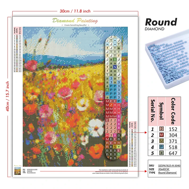 5D DIY Diamond Painting Kit Se - Art And Craft Sunglasses 评论和价格